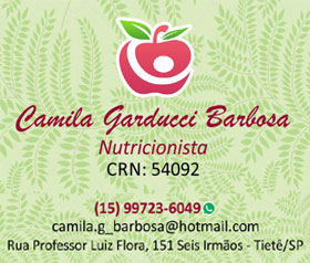 Camila Garducci - Nutricionista