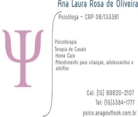 Psicóloga Ana Laura